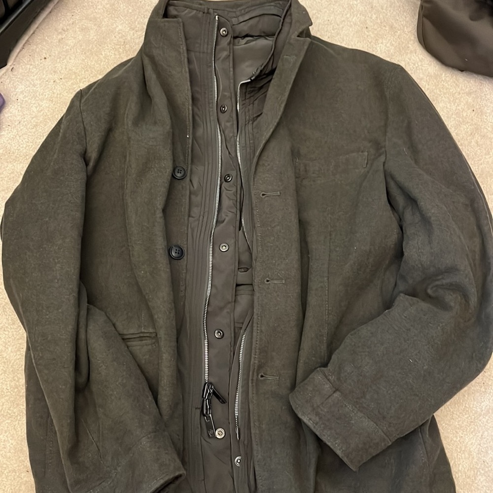 Wool Jacket With Reversible Rain Side - image 1